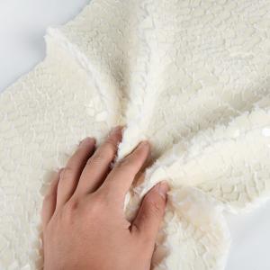 Sparkling Sequins Chuck Plush Fabric Perfect for Loungewear Apparel and Home