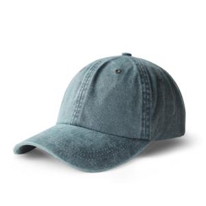 Buy cheap Plain Distressed 5 Panel Baseball Caps 56cm Unstructured Dad Hat product