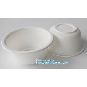 4 compartment lunch box, corn starch meat packing trays, Meal Prep Tray