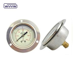 Buy cheap 2.5 Bar Psi Flange Type 	Pressure Gauge Manometer Panel Mount from wholesalers