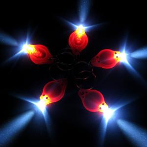 Buy cheap Versatile LED Keychain Flashlight 30 - 50 Hours Continuous Lighting Time from wholesalers