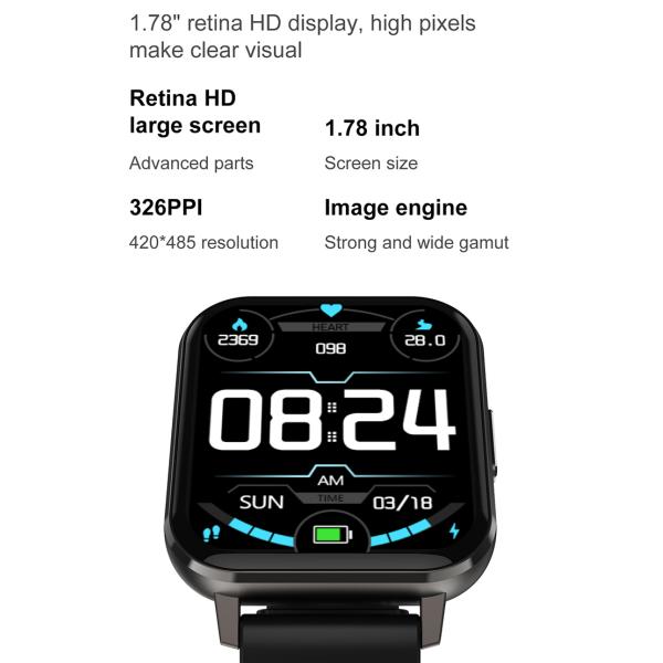 DTX Smart Watch Full Touch Screen Reloj Hombre Smatch Band Montre Connectee Reloj Smartwatch Mujer Fitness Tracker Relog