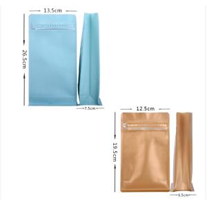 Buy cheap Reusable matt black Plastic Pouches Packaging stand up pouch for coffee bean from wholesalers