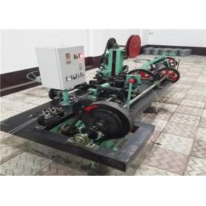 Buy cheap Auto Reverse Twisted Barbed Wire Fence Making Machine Pvc Coated Stable Operation from wholesalers