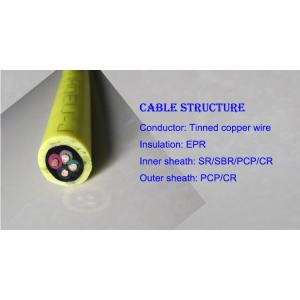 Buy cheap Tear Resistant 600V Mining Rubber Flexible Cable EPR Insulation from wholesalers