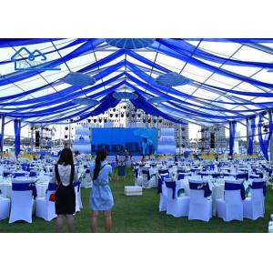 Buy cheap OEM Outdoor Party Wedding Tents Marquee With Flame Retardant PVC Frame A Tent House from wholesalers