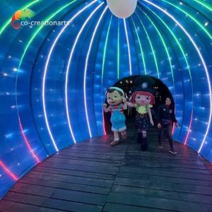 LED Light 2m Length Ourdoor Chinese Festival Lanterns For Christmas Show