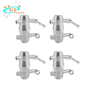 Buy cheap Double Ended Conical Coupler With Clips Pin Clamp Trusses Parts F34 Custom Color from wholesalers