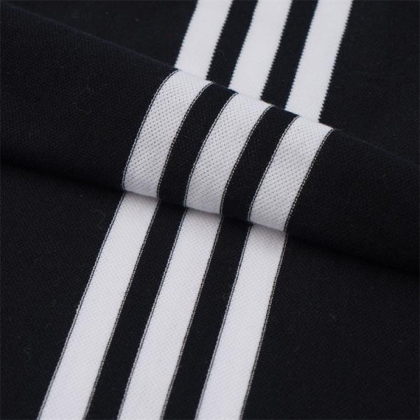 Skin-Friendly And Comfortable And Breathable Striped Knit Fabric For Leisure