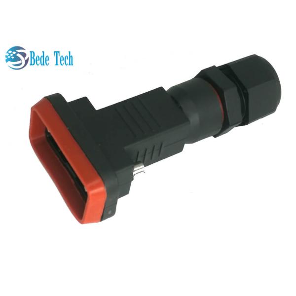 Waterproof AISG Connector RET AISG Cable Pulg D-USB 15 PIN 3G 4G Communication