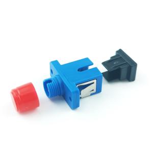 Buy cheap FTTH Hybrid Optic Fiber Adapters Couplers with Zirconia Sleeve and SC FC Connectors from wholesalers