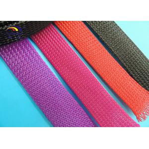 Buy cheap Anti - Abrasive Heat Shrink Braided cable protection Expandable Sleevings from wholesalers