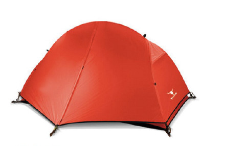 one person Aluminum Pole Camping Tent Spire Camping Two Layer Camping Tent GNCT