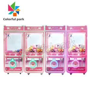 Buy cheap Bilingual Claw Crane Machine Toughened Glass Manual Operation Bear Toy from wholesalers