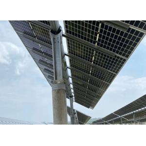 Buy cheap Ground Mounting Solar PV Plant Tracker System Galvanized Steel Brackets from wholesalers