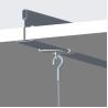 Buy cheap M6 T-Bar Twist Clip Hook Cable Gripper For Ceiling Grid Supporting Fixings from wholesalers
