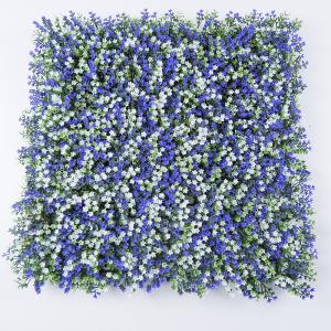 Buy cheap Decoration Artificial Flowers Plant Grass Backdrop Wall Greenery Panels from wholesalers