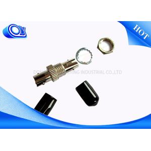 Buy cheap Singlemode Metal ST TO ST Adapter Simplex Optical Fiber Coupler from wholesalers