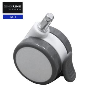 Buy cheap 65mm PVC Band Brake Office Chair Caster With High Load Capacity And Smooth Rolling from wholesalers