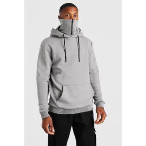 Buy cheap OEM 65% Cotton Streetwear Pullover Hoodies Embroidery With Facemask from wholesalers