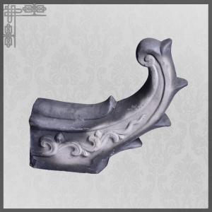 Buy cheap Chinese Type Clay Handmade Antique Roof Curved Tiles Unglazed from wholesalers