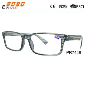 Buy cheap 2018 new design reading glasses ,made of PC frame,spring hinge,suitable for women and men from wholesalers