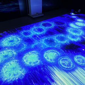 Buy cheap Mobile All-in-one Ground Projection Machine with 1280*800 Resolution 110V-250V Voltage for Indoor Commercial Use from wholesalers