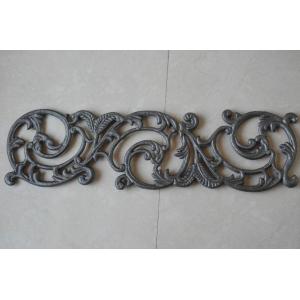 Buy cheap Stair Railings Balcony Cast Iron Rosette Decorative Iron Panels Eco Friendly product