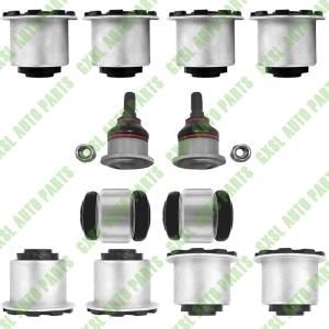 Quality 12 PCS For Aston Martin Front Rear Upper Control Arm Bushing Ball Joint Kit OEM 8D333084AC 4G433084BE 6G333084AB 8D333091AC 4G433091BE 6G333091AB 6G335K743AA 6G335K742AA 4G435K742BC 4G435K743BC for sale Buy cheap 12 PCS For Aston Martin Front Rear Upper Control Arm Bushing Ball Joint Kit OEM 8D333084AC 4G433084BE 6G333084AB 8D333091AC 4G433091BE 6G333091AB 6G335K743AA 6G335K742AA 4G435K742BC 4G435K743BC product