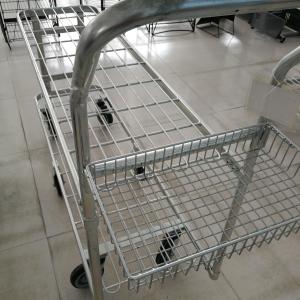Buy cheap 6 Wheel Shopping Trolley Strong Frame Stock  Platform Structure from wholesalers
