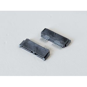 Buy cheap High-Reliability SATA 13Pin 180° Wire Solder Female Connector 1.27mm Pitch | Electrical Signal & Power Terminal Connector for Server, Automotive & from wholesalers