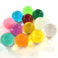 Buy cheap Craft Customized made in China Good Price home gaming clear 75MM acrylic balls household decorating game Colorful resin ball from wholesalers
