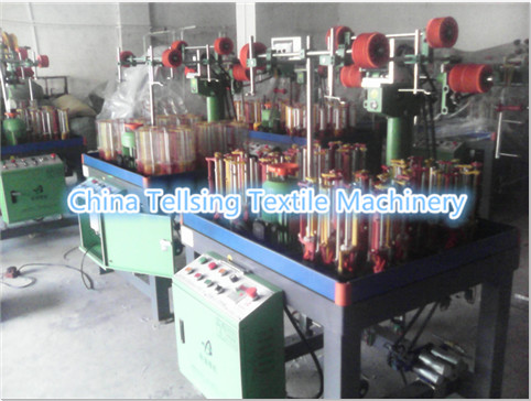 Quality top quality elastic rope braiding machine China supplier  tellsing for making strap,strip,sling,lace,belt,band,tape etc. for sale