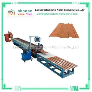 Buy cheap Delta Plc Metal Roll Forming Machine Production Speed 30m/Min from wholesalers