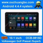 Ouchuangbo android 4.4 VW Caddy EOS Polo 10.1 inch big screen 3G WIFI USB free