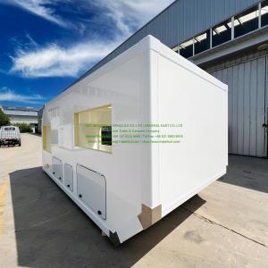 Versatile 16ft Motorhome Truckbody for FUSO 4x4 FlatBed Camper Trucks and RV