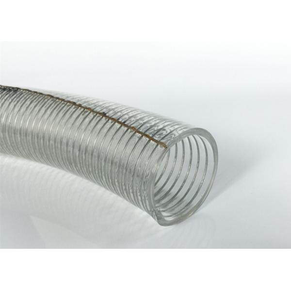 Buy cheap Anti Static PVC Steel Wire Hose / Clear Flex Hose For Convey Gas Liquid Powder from wholesalers