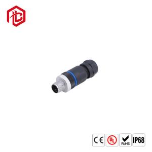 Buy cheap 8 Pin Waterproof Molded Plug With Cable M12 Connector from wholesalers