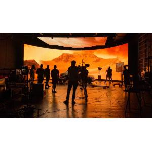 Buy cheap 3D LED Screen VFX VR VP XR Filming Wall Curved Led Video Wall Hd Led Display Virtual Production Studio from wholesalers