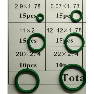 Buy cheap universal oring o-ring Green black Purple NBR75G REEN R134A air conditioning O-Ring from wholesalers