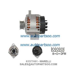 Buy cheap 063377491010 63377491 - MARELLI Alternator 12V 140A Alternadores from wholesalers