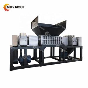 Buy cheap Manufacturing Plant Double Shaft Shredder For Plastic Recycle PE Pipe Shredder Machine from wholesalers
