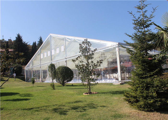 Buy cheap Transparent Aluminum Customized Canopy Tent 10m * 15m With Clear Top / Side from wholesalers