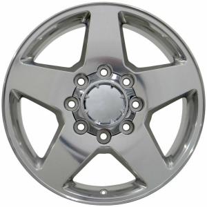 Buy cheap 20x8.5 Chevrolet Silverado Replica Wheels Polished 8 Lug Chevy Replica Wheels 5503 from wholesalers