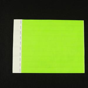 Buy cheap Bright Color Digital Print Tyvek Paper Wristband with Full Color Printing and Sequential Numbering Barcoding from wholesalers