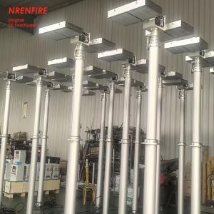 Buy cheap 6m pneumatic telescoping move light mast tower for fire truck-pan tilt unit-remote control from wholesalers