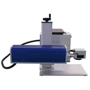 Buy cheap Beautiful Mini Portable Co2 Laser Marking Machine 30W 50W 100W Air / Water Cooling from wholesalers