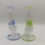 Buy cheap 5 Inches Glass Dab Rigs Percolator Smoking Bubbler Oil Rig Bong from wholesalers