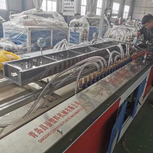Plastic Profile Extrusion Machine for WPC / PVC Solid Door Frame Production Line