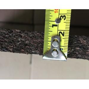 23''x17'' Dark Cork Frameless Cork Board with Rounded Corners for Wall Mounting